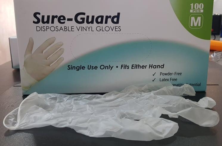 Sureguard - Vinyl gloves, Beauty & Personal Care, Sanitary Hygiene on ...