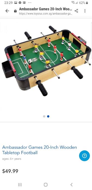 tabletop soccer game toys r us