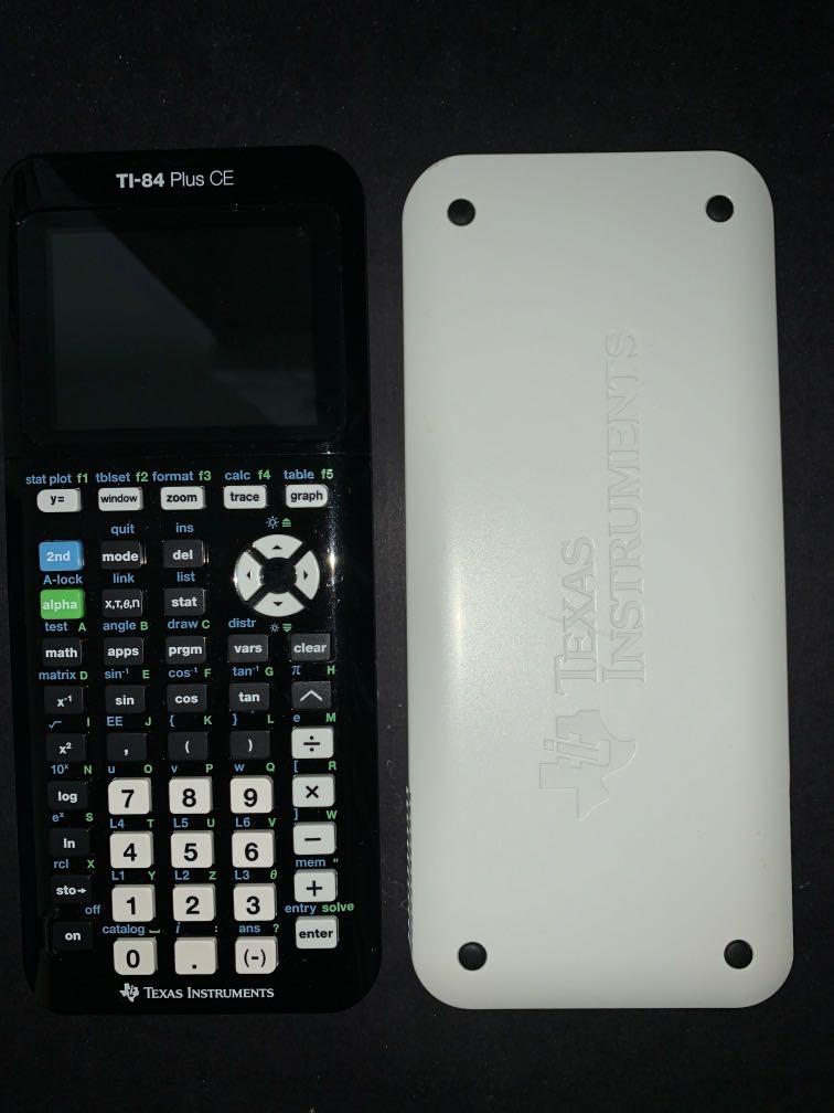 Brand New Factory Sealed White TI-84 Plus CE Color Graphing Calculator 