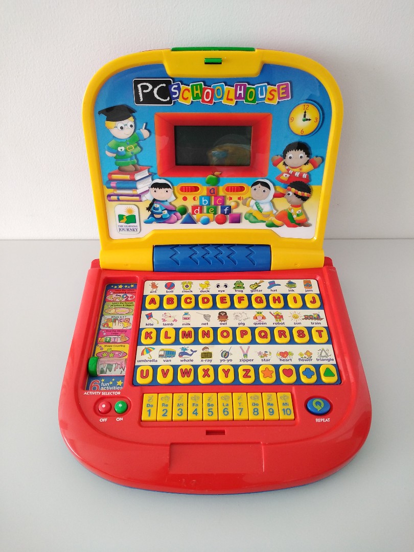 The Learning Journey PC School House Baby Kids Educational Laptop Toy