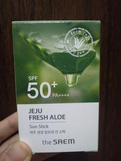 The Saem Jeju Fresh Aloe Sun Stick SPF 50+