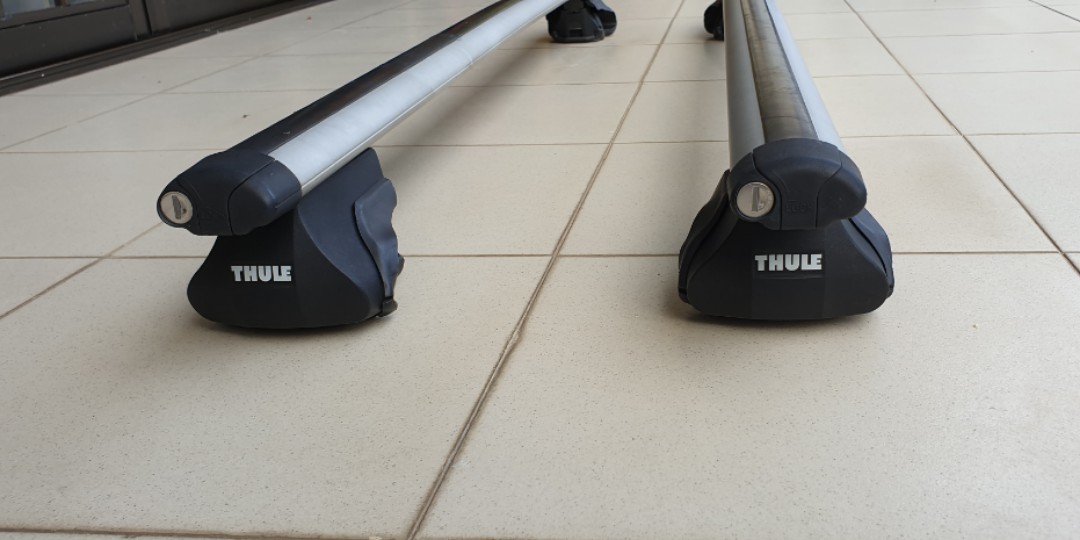 Thule Aerobar with Smart Rack. For bicycle roof Sports Bicycles & Parts & Accessories on Carousell