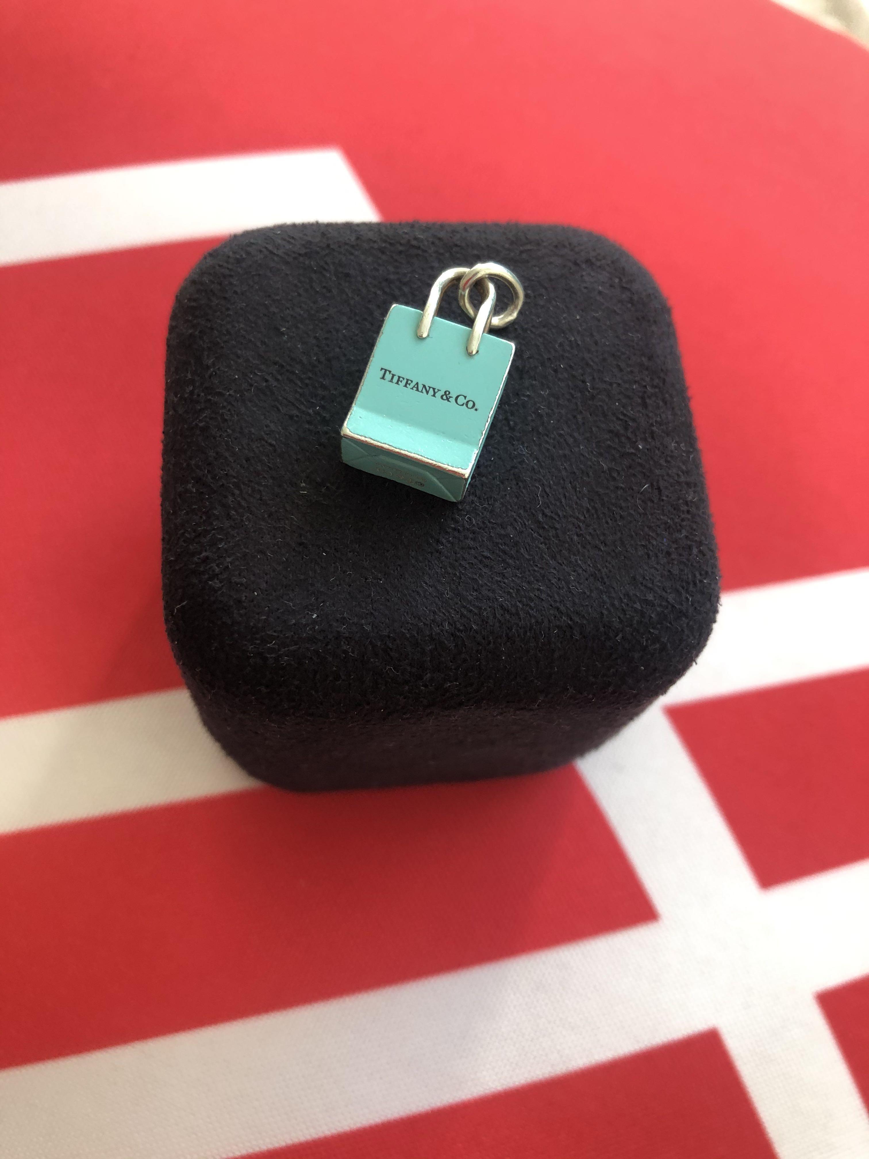 tiffany bag charm