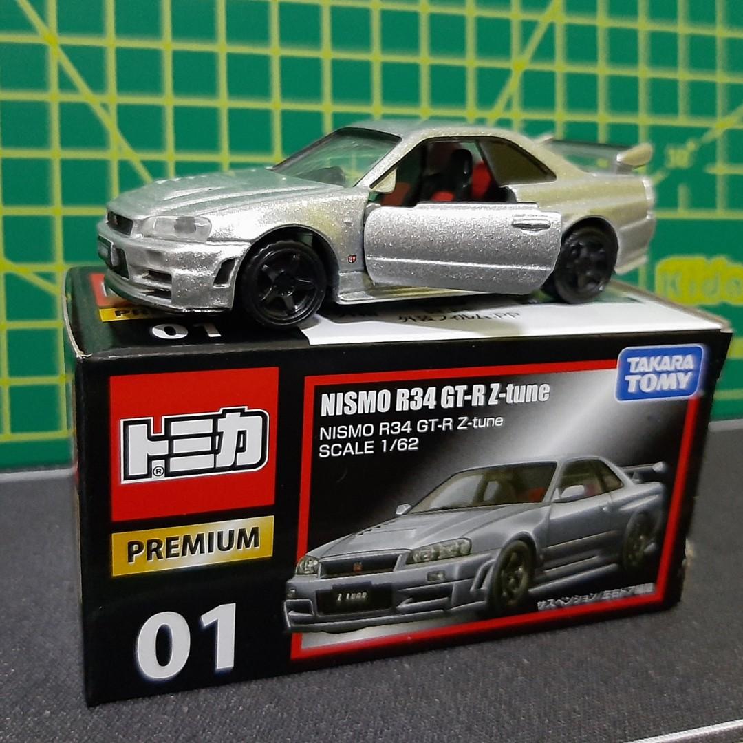 Tomica Premium 1 64 Nissan R34 Gt R Nismo Z Tune Toys Games Bricks Figurines On Carousell - free nissan r34 gt r z tune roblox