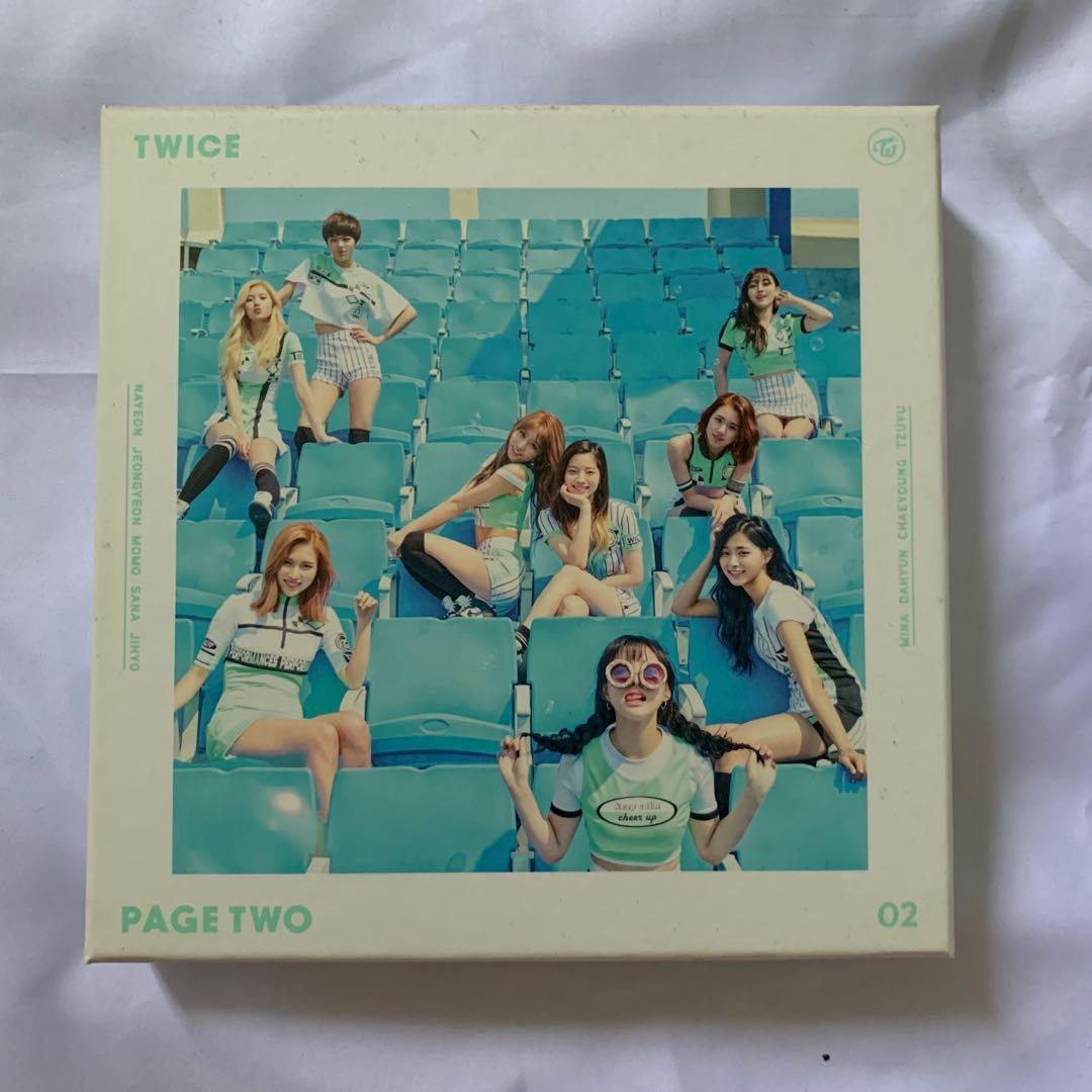 Twice Cheer Up Page Two Album Hobbies Toys Memorabilia Collectibles K Wave On Carousell
