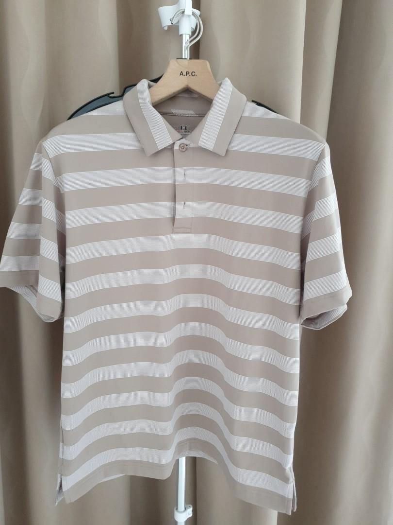 under armour golf zip top