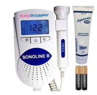 USA Baby Doppler SonoLine B Plus Fetal Heartbeat Monitor Waterproof