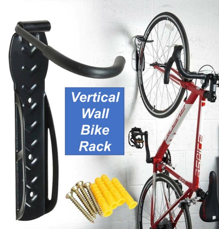 vertical bike hanger wall