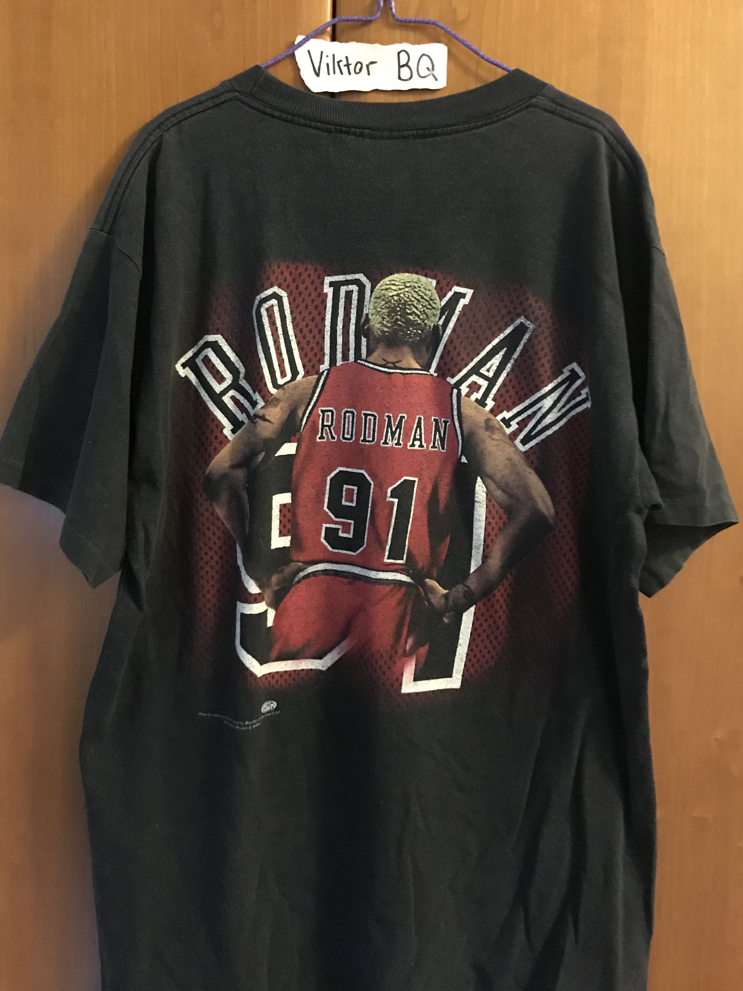 Dennis rodman vintage shirt top