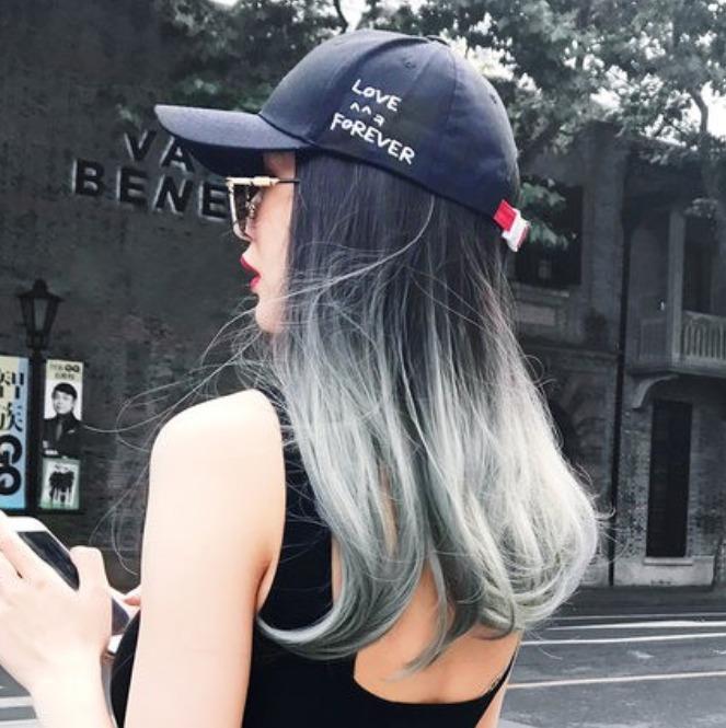 Wig Rsw Daily Lolita 10061 45cm Black Aoki Linn Gray Kesehatan Kecantikan Perawatan Rambut Di Carousell