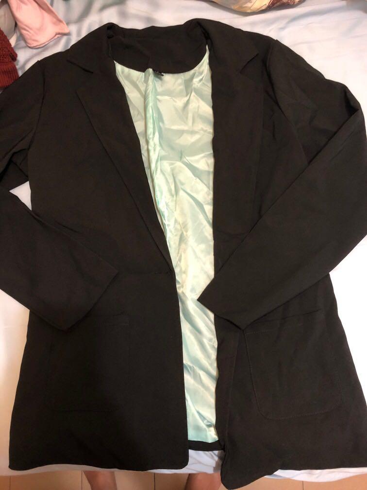 Yhf Long Blazer Women S Fashion Clothes Outerwear On Carousell