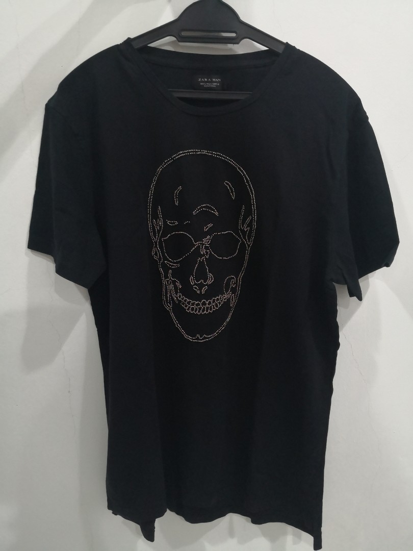 zara skull shirt