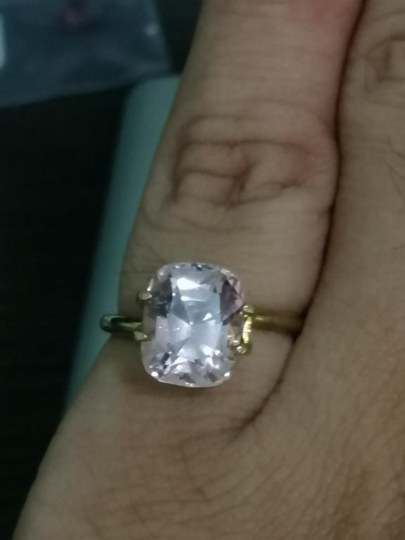2020 Cg Engagement Ring Gem Pt2 10 4mm 4 85cts Custom Asscher Peach Tourmaline Excellent For Engagement Ring Pm 92304747 Natural Photography 10620 Women S Fashion Jewellery Rings On Carousell
