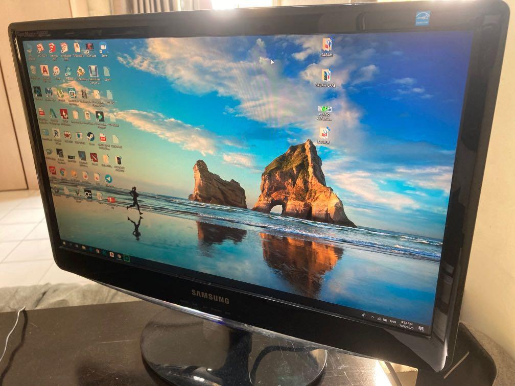 22 Inch Samsung Monitor Electronics Computer Parts Accessories On Carousell