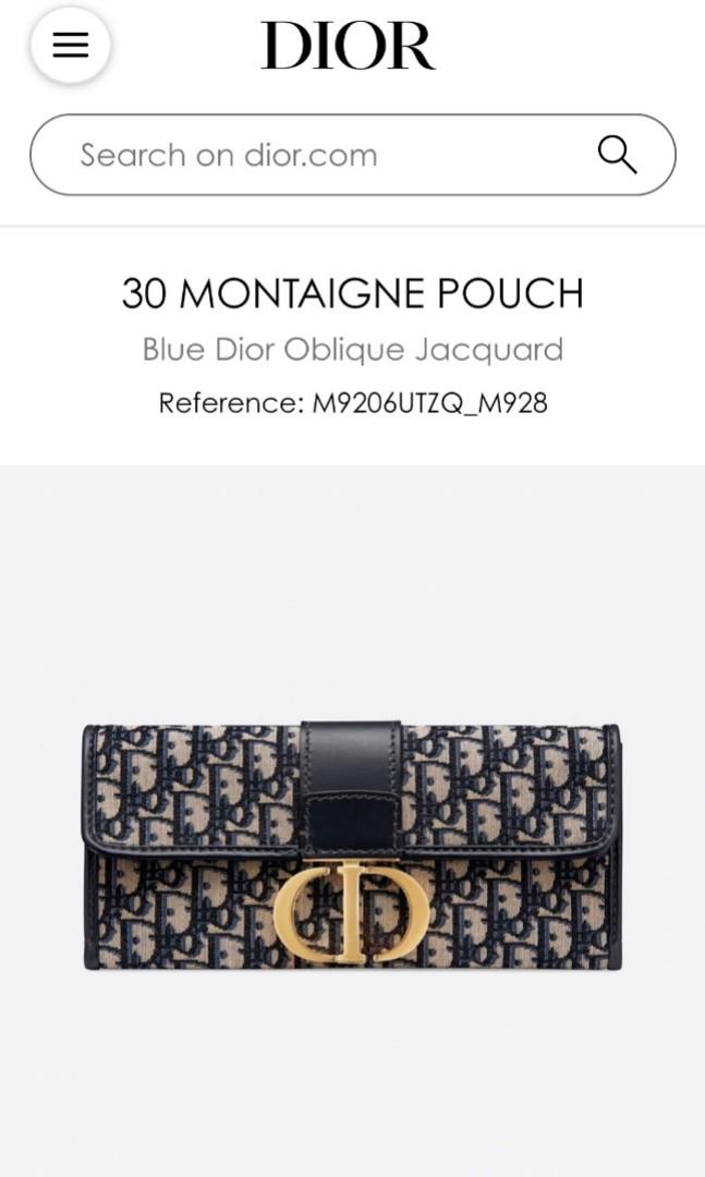 30 MONTAIGNE POUCH, Women's Fashion, Bags & Wallets, Purses & Pouches on  Carousell
