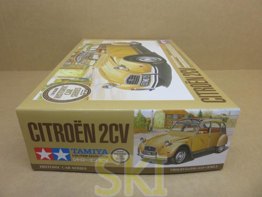 汽車模型 田宮 Tamiya 1/24 Citroen 2CV Citroën [History Car Series] model car
