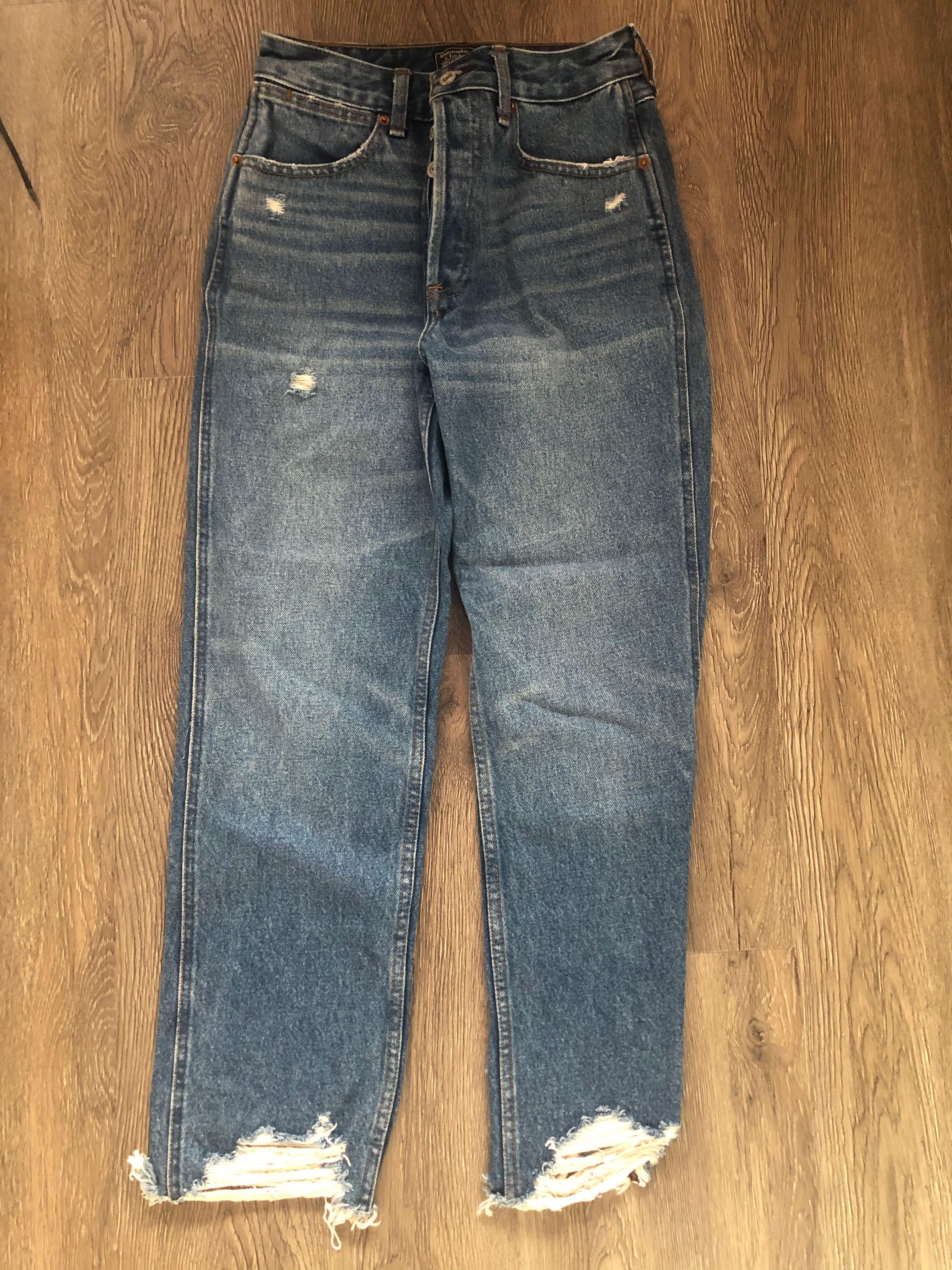 abercrombie ankle jeans