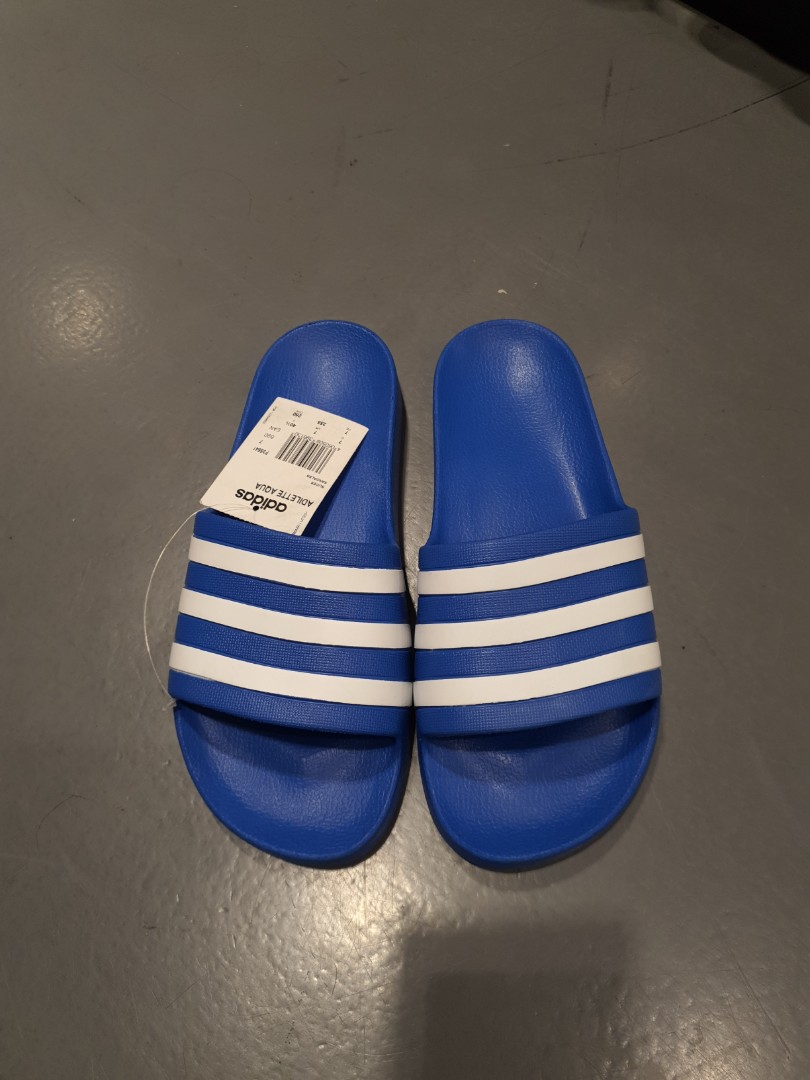 adidas adilette aqua blue