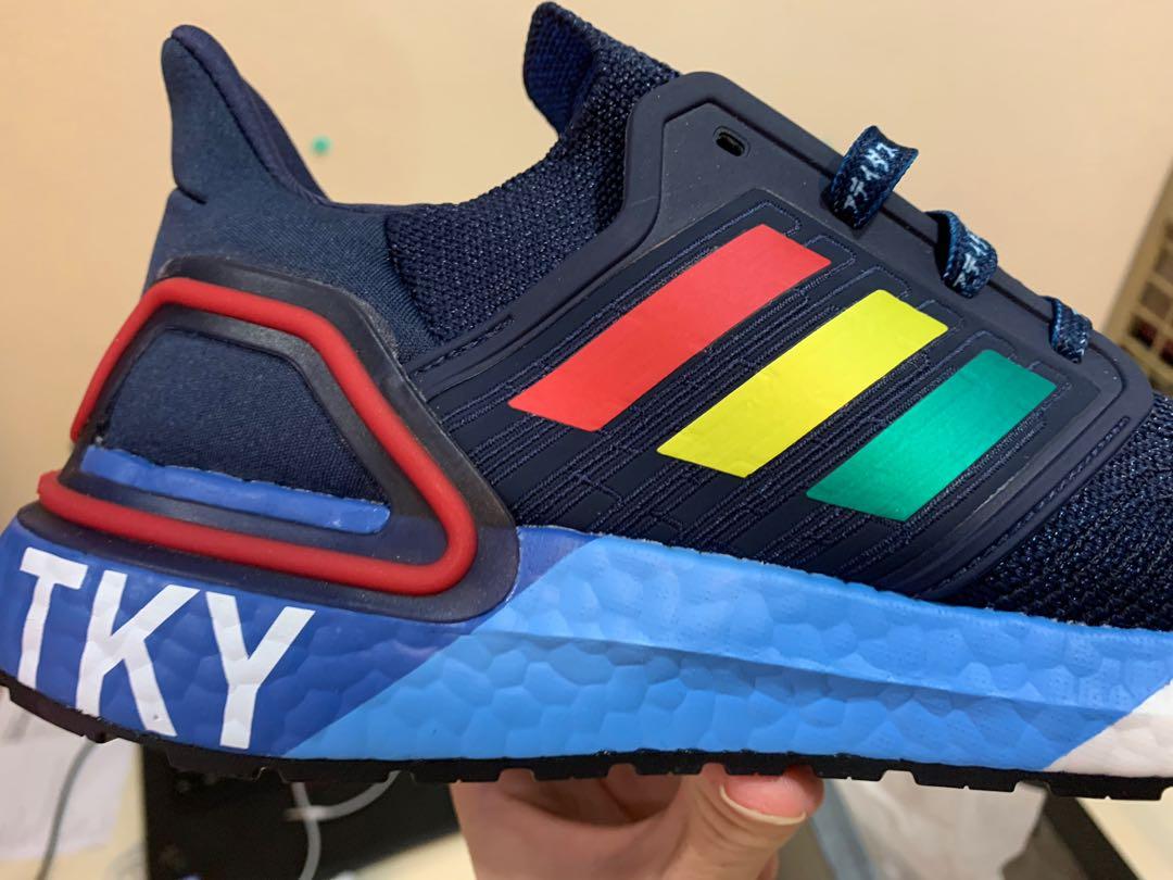 Ultraboost city shoes store red white and blue
