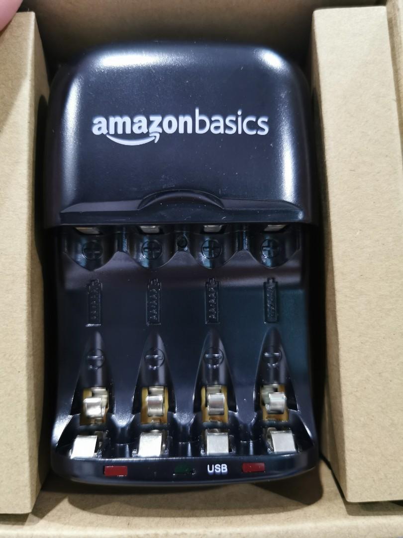 Amazonbasics batteries charger, Everything Else on Carousell