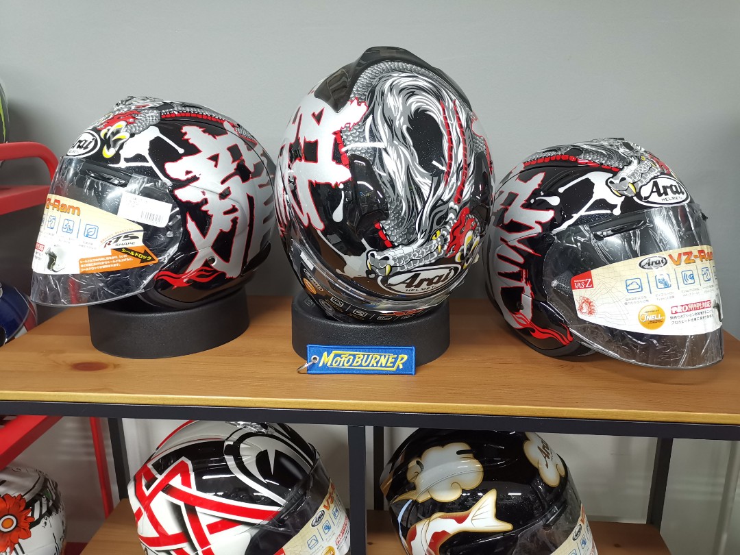 Arai Vz Ram Dragon Motorcycles Motorcycle Apparel On Carousell