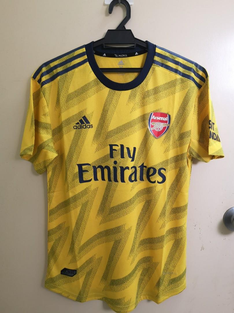 Arsenal Fc Away Kit 2019 2020 Replica Player Issue Grade M Sports Athletic Sports Clothing On Carousell