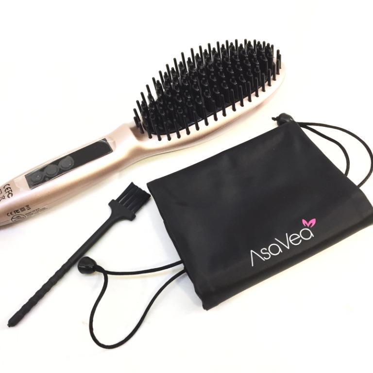 Asavea mch hair straightener brush hot sale 3.0
