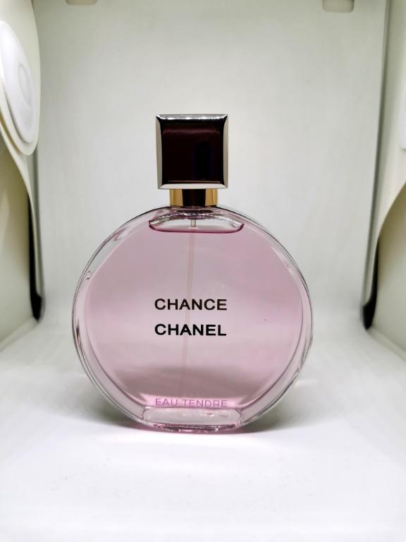Authentic Chanel Chance Eau Tendre edp 100ml, Beauty & Personal Care,  Fragrance & Deodorants on Carousell