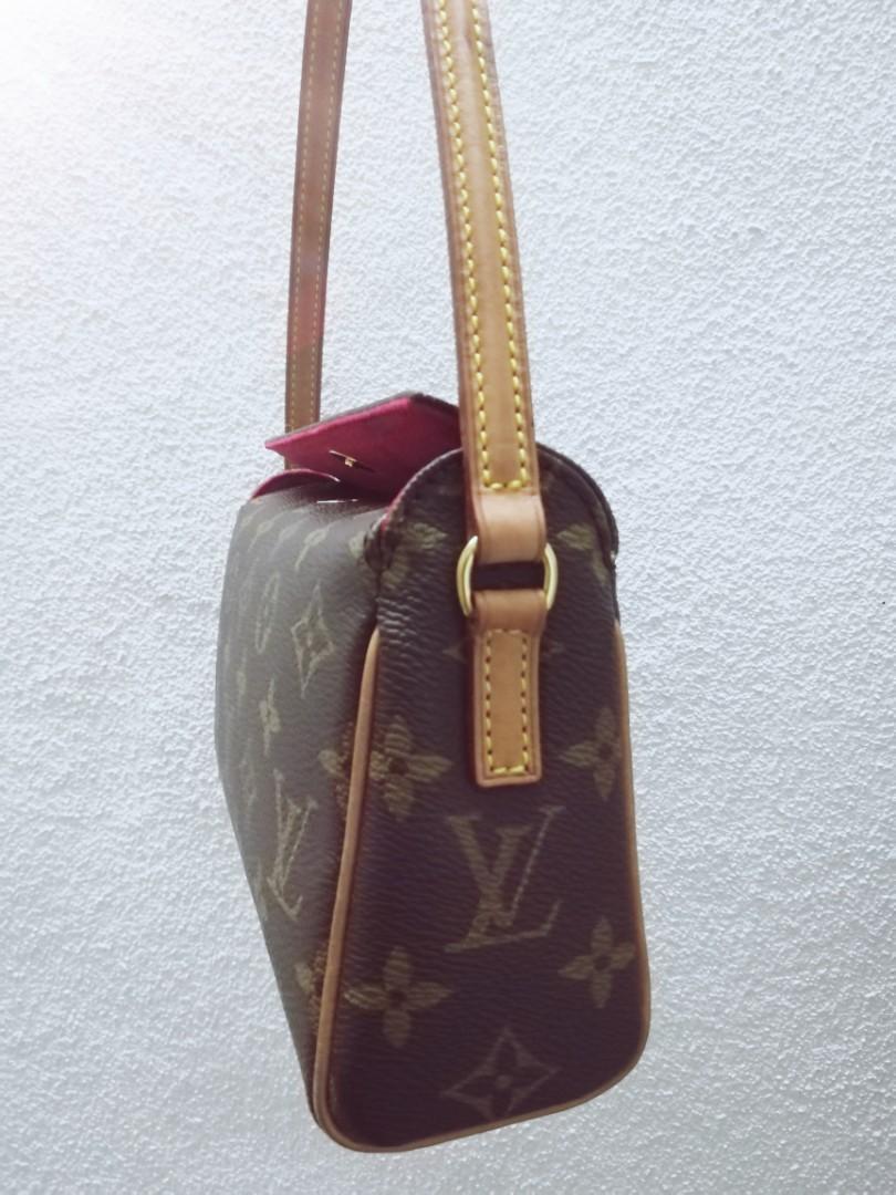 LOUIS VUITTON Recital Monogram Canvas Shoulder Handbag