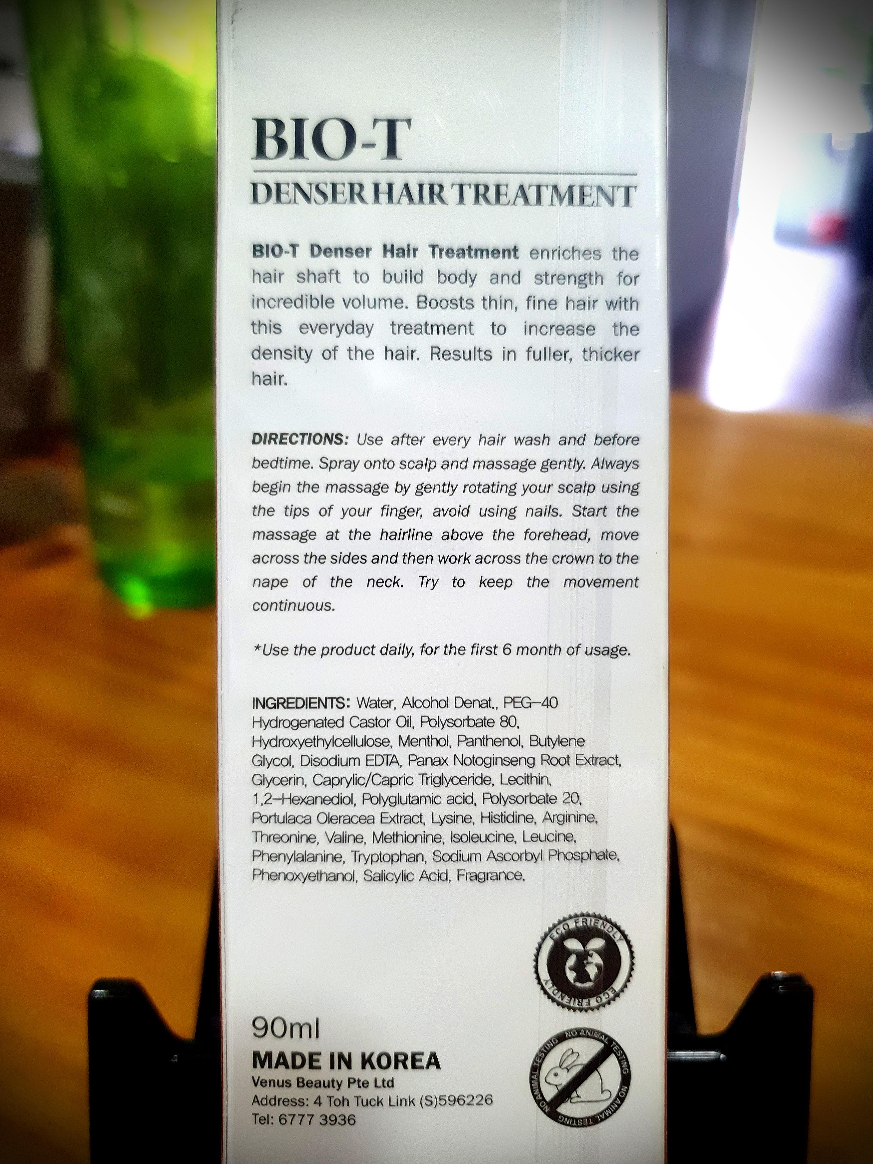 BIO-T & BIOLEAF HAIR TREATMENT & SERUM SET, Beauty & Personal Care ...