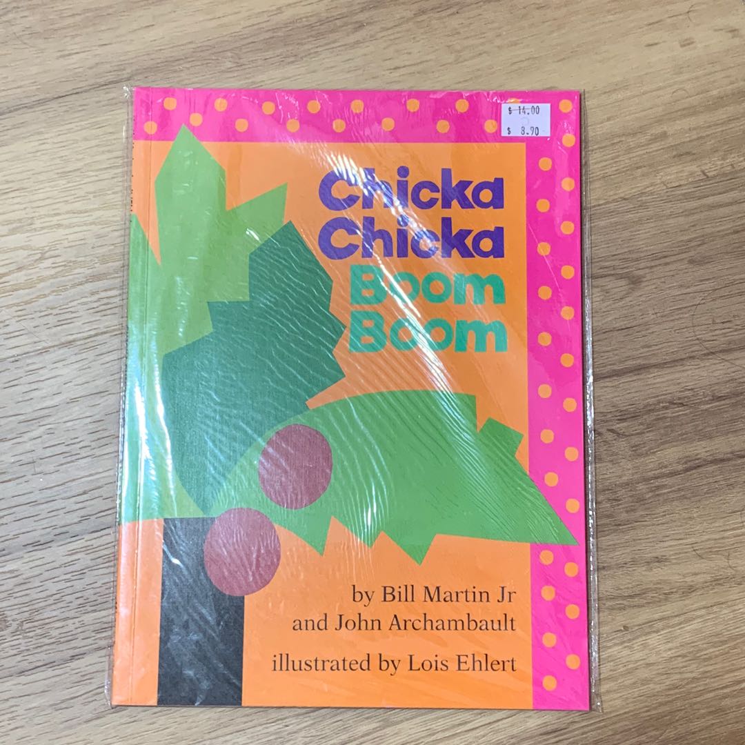 Bn Chicka Chicka Boom Boom By Bill Martin Books Stationery