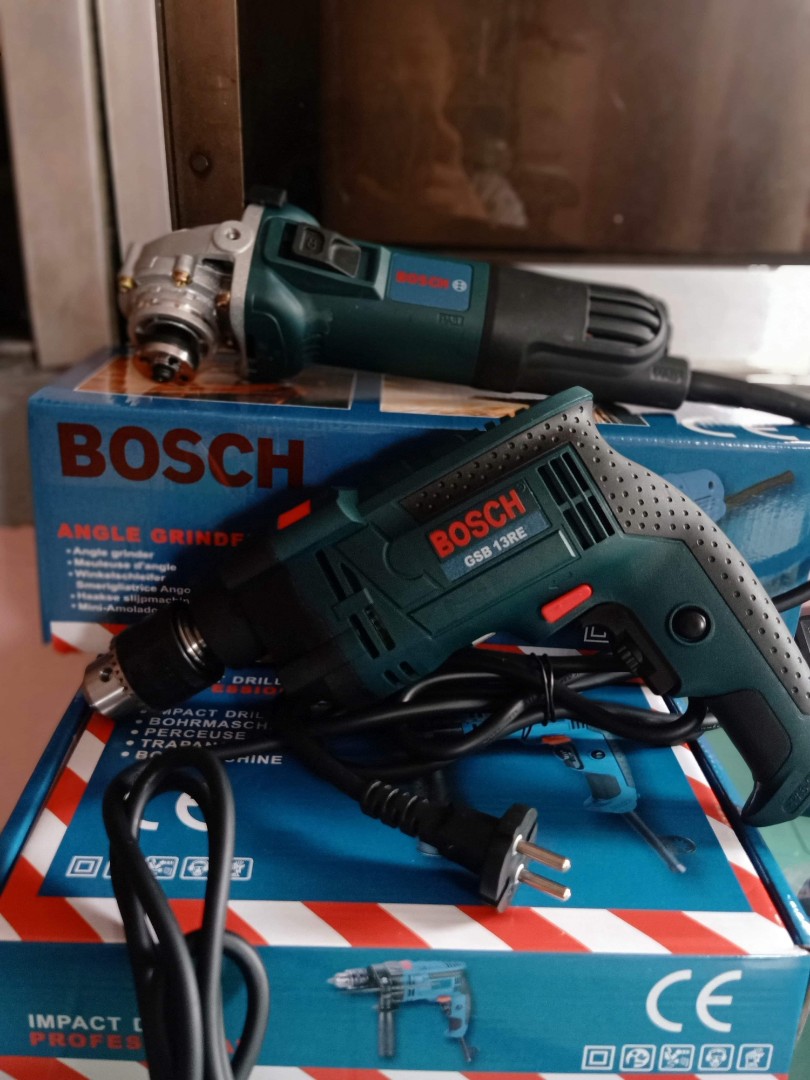 BOSCH 2 in 1 DRILL \u0026 GRINDER 