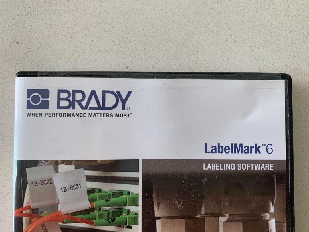 Brady Labelmark 6 Professional Lm6proe Cd Labeling Software