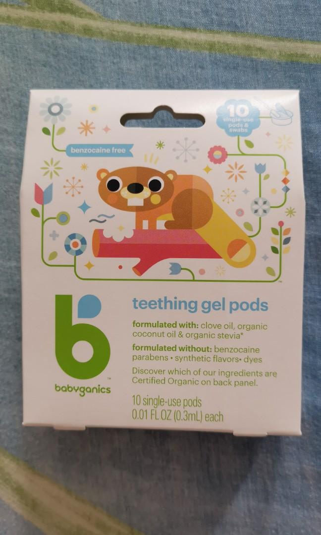 babyganics teething gel pods