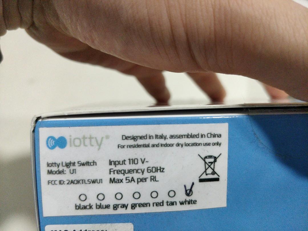 Smart Switch Pair of Single Switch 220V (Category: Electrical, Adaptors & Sockets) located in Manila. Submitted by hwong1 (Listing ID 1012576899, Image 3). Description: Brand new smart switch Iotty For 220v (even if box says 110v. Iotty assured that it can be used) Connect via Google, Alexa, etc Program commands and automatic functions..