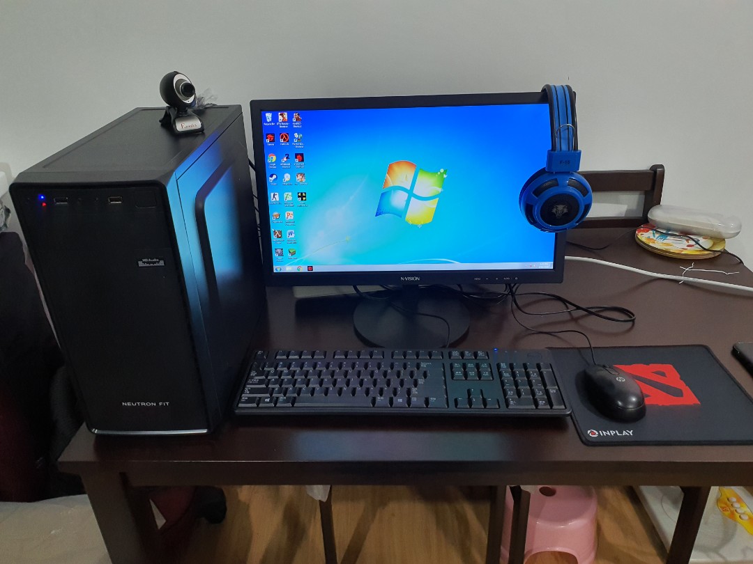 Brandnew Computer Desktop Set Electronics Computers Desktops On Carousell