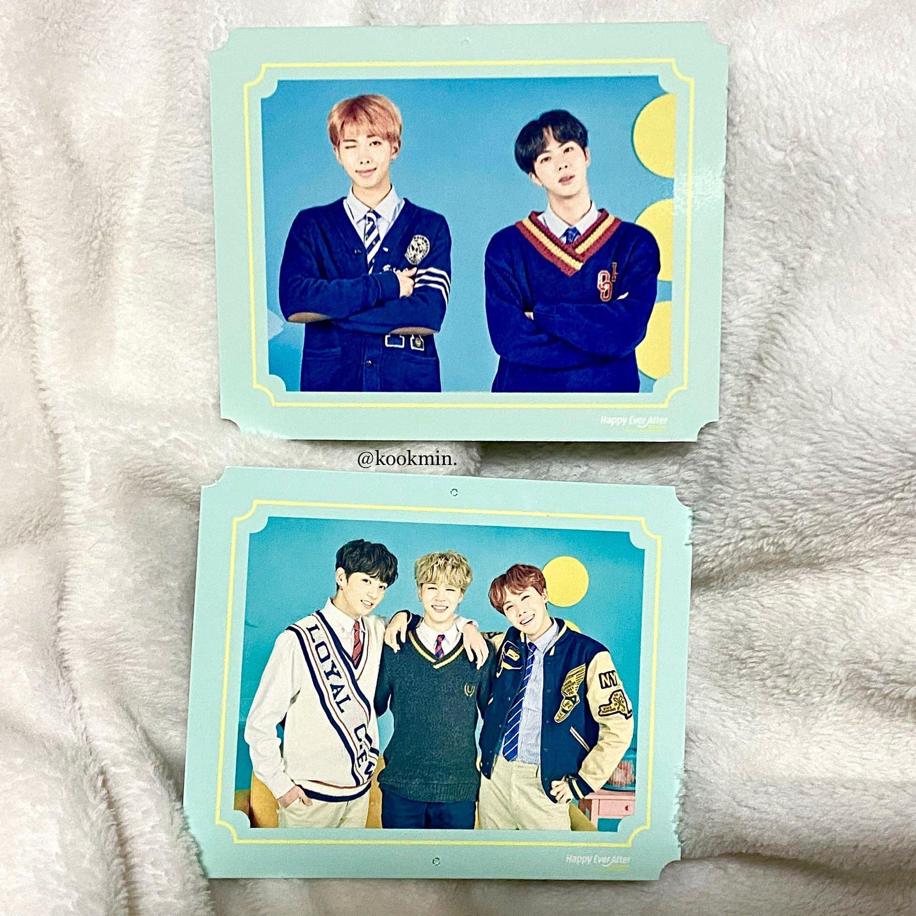 Bts 4th Muster Japan Official Photo Mobile Subunit Double Sided Photocard Entertainment K Wave On Carousell