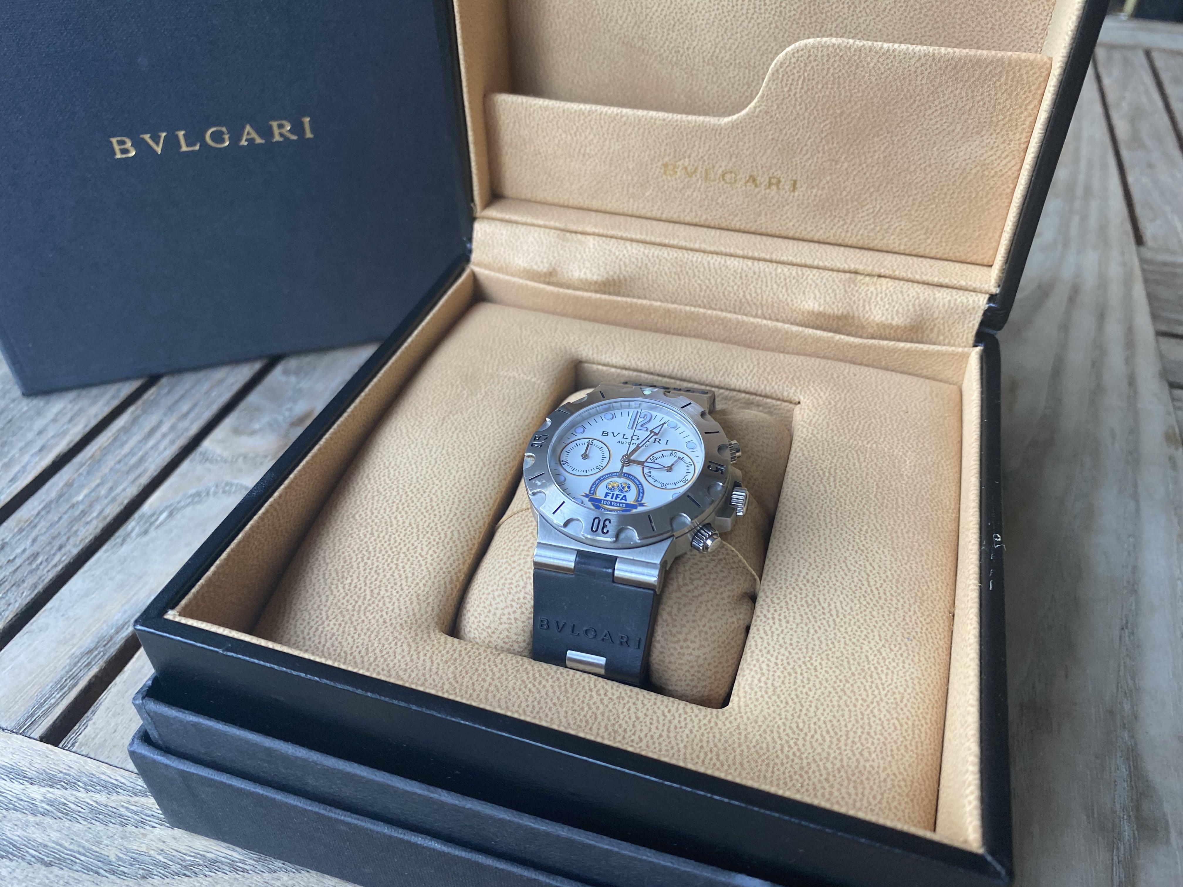 REDUCED!! Bulgari Bvlgari Limited Edition FIFA 38mm Diagano Scuba