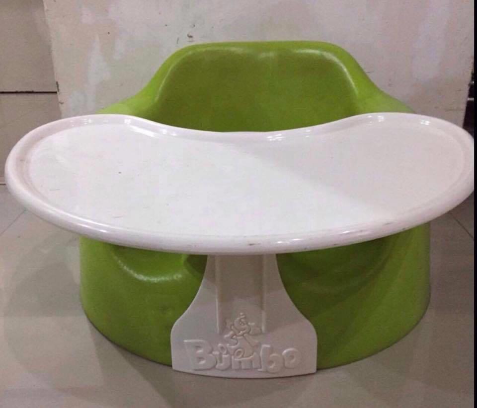 bumbo chair with table