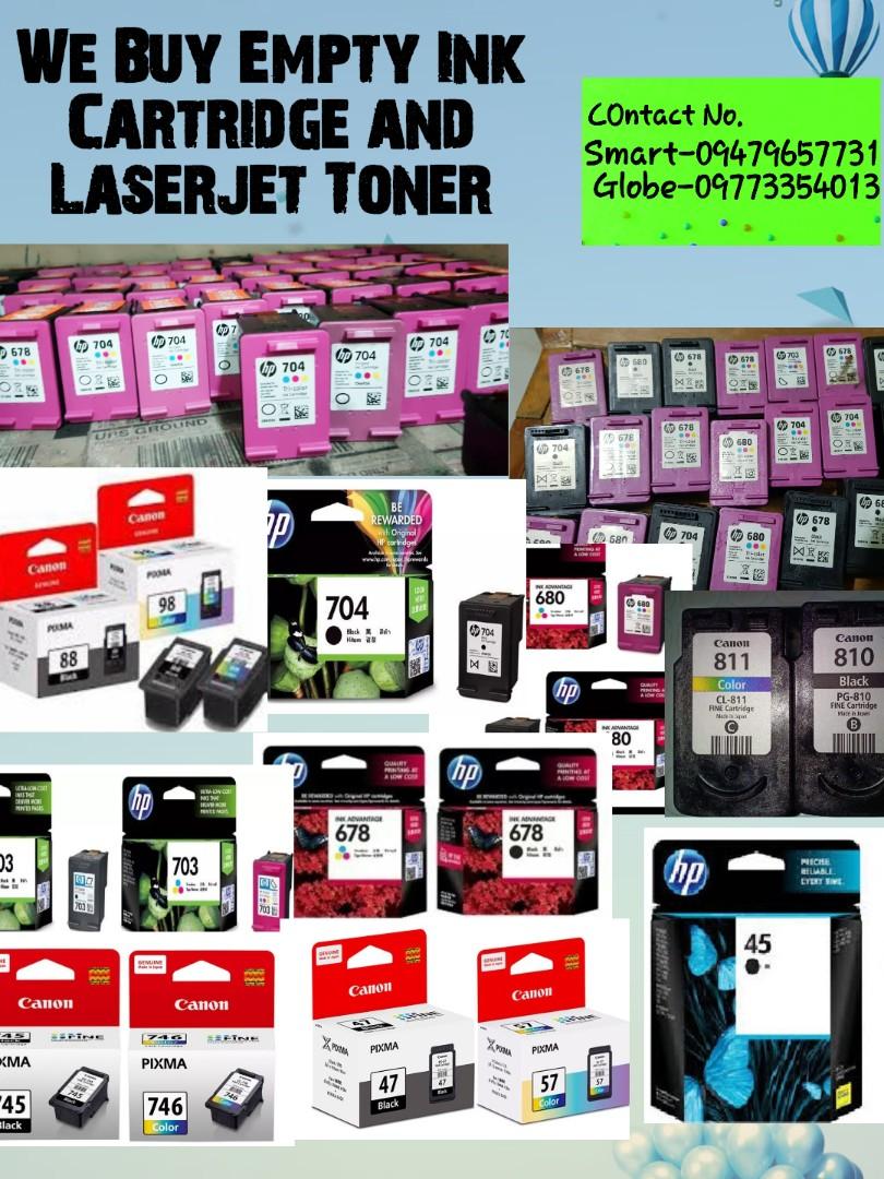 selling used ink cartridges