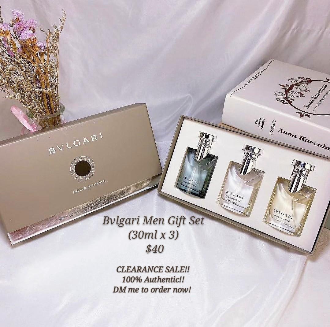 Bvlgari Men Perfume Gift Set, Health 