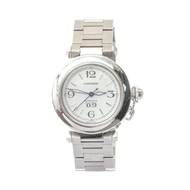 CARTIER Pasha C Big Date W31044M7 2475 Watch Luxury Watches on Carousell