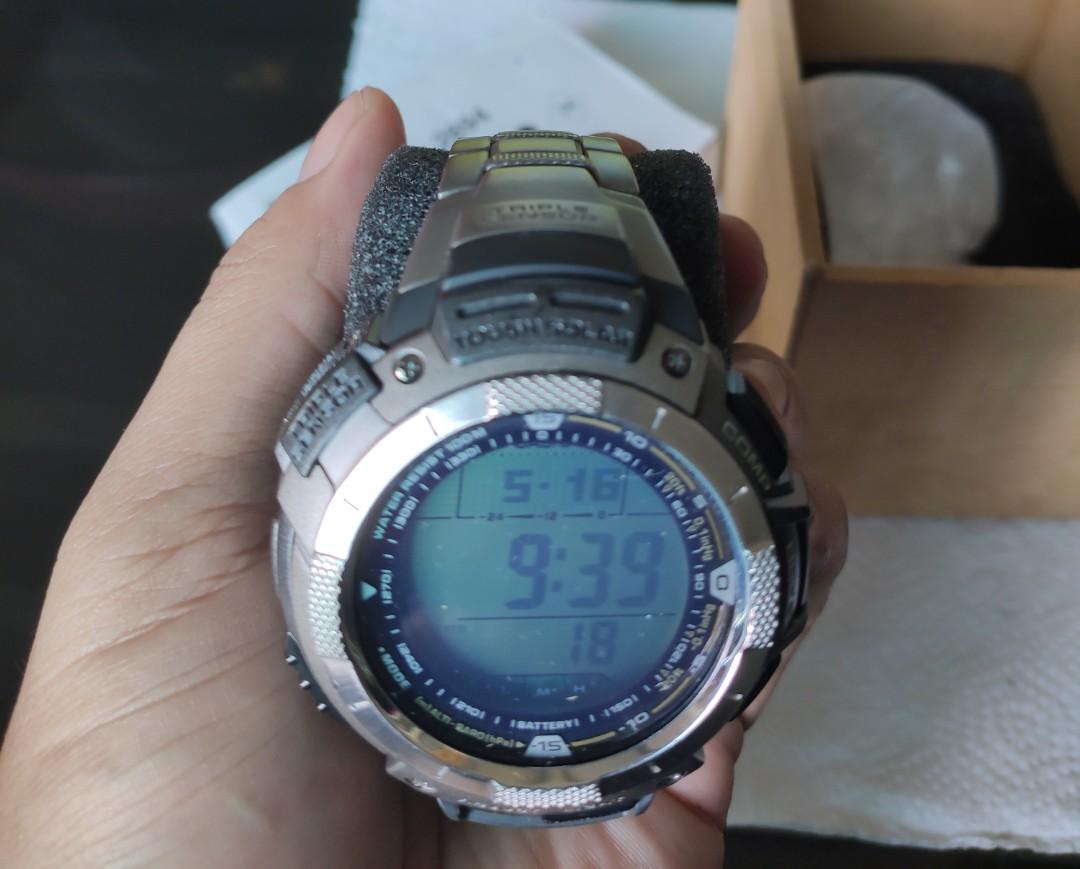 Casio protrek prg 80t hot sale