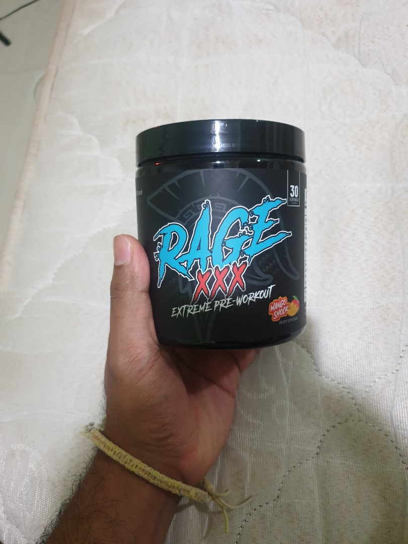 Centurion Labz God Of Rage Xxx Pre Workout Everything Else On Carousell