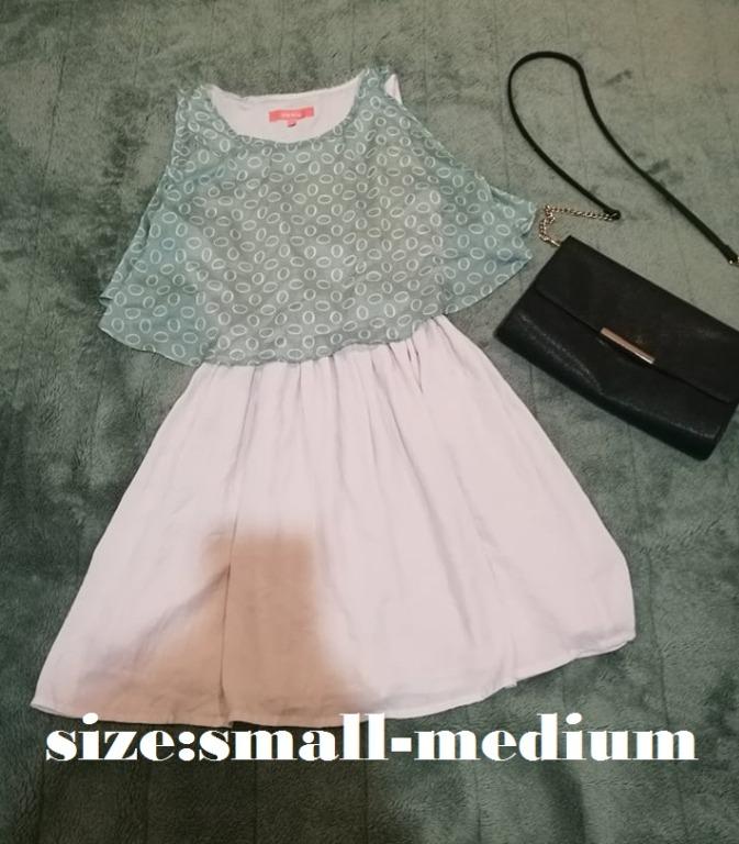 flowy chiffon dress