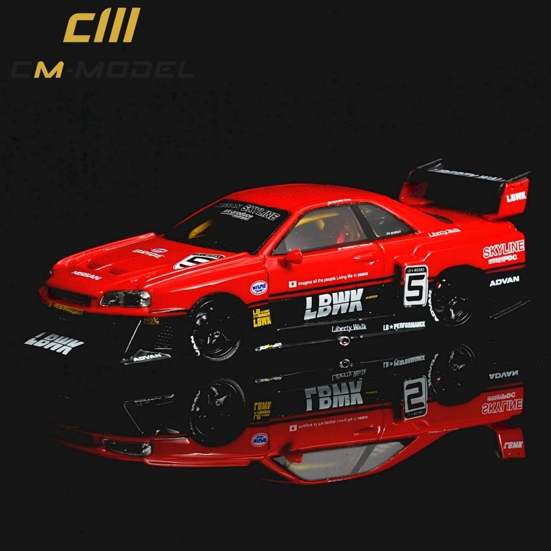 Cm Model 1 64 樹脂模型r34 Gt R Lbwk Er34 Lb授權產品 約7月底出廠發貨 興趣及遊戲 玩具 遊戲類 Carousell