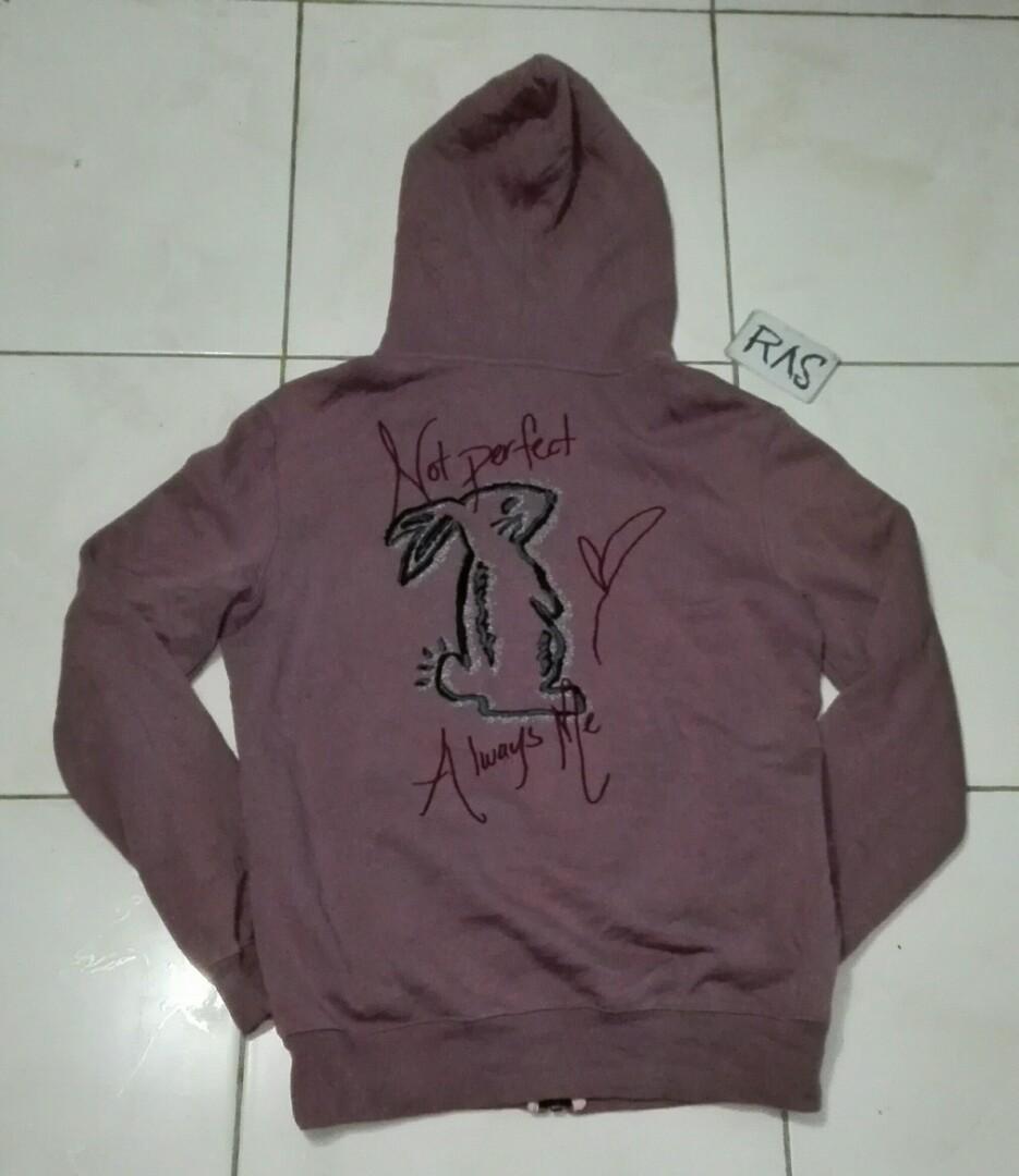 Coach x Selena Gomez Bunny Hoodie Women s Fashion Coats Jackets