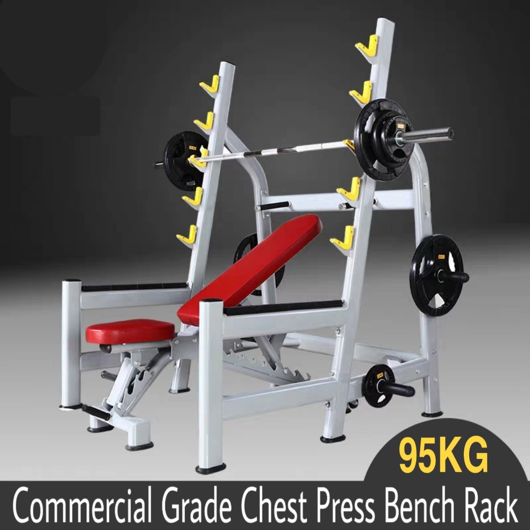 Details about   ADJUSTABLE WEIGHT BENCH PRESS BARBELL RACK EXERCISE StRENGTH TRAINING WORKOUT US 