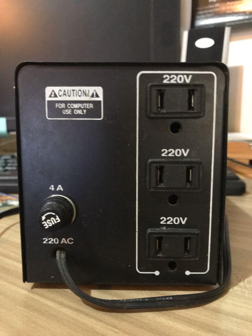 Regulator Computer Set Computer AVR (Automatic Voltage Regulator), Computers & Tech, Parts ...