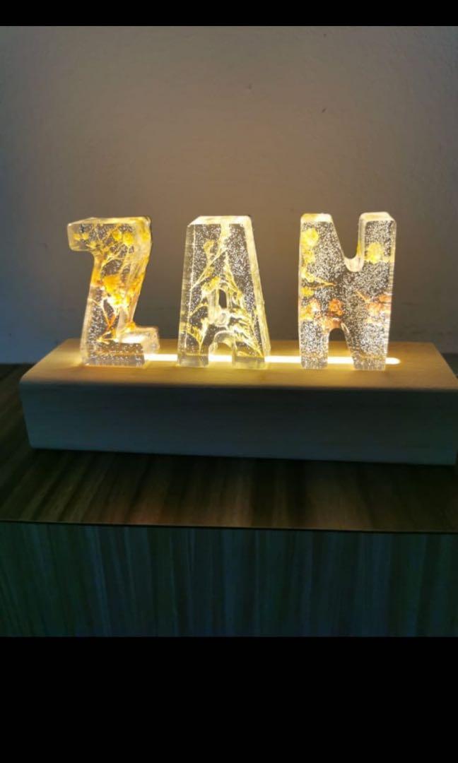 Customised letters for display, Hobbies & Toys, Stationery & Craft ...